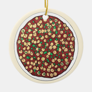 Chana Masala Chole Indian Food Chickpea Dish Ceramic Ornament