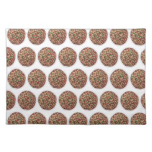 Chana Masala Chole Indian Food Chickpea Dish Cloth Placemat