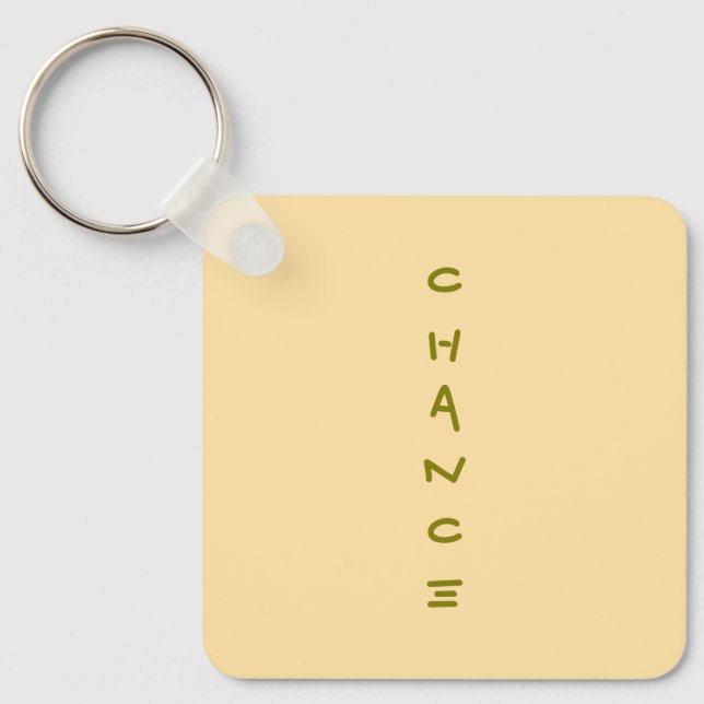 Chance Acrylic Keychain (Front)