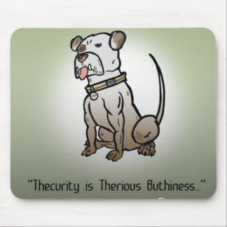 chance & cody "Security Chance" Mousepad