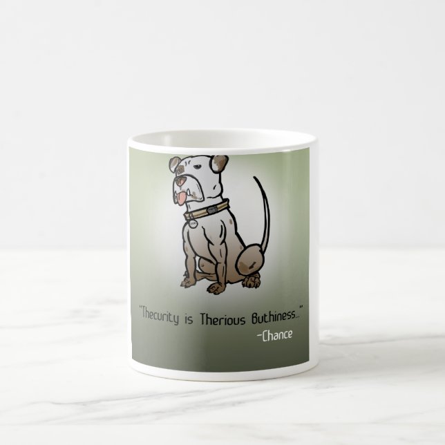 chance & cody "Security Chance" mug (Center)