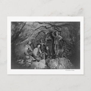 Chance Mine Lead Mining in Coeur d'Alene, ID Postcard