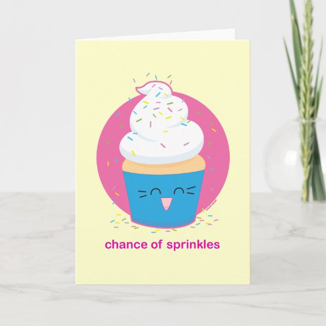 Chance of Sprinkles Card (Front)