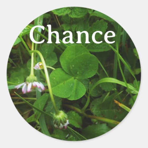 Chance Sticker