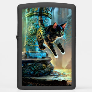 [CHANCE] The Channel Cat- Zippo Lighter