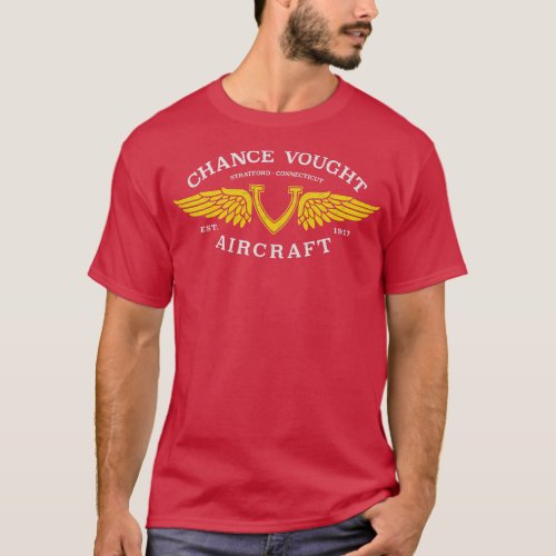 Chance Vought Aircraft Logo T_Shirt
