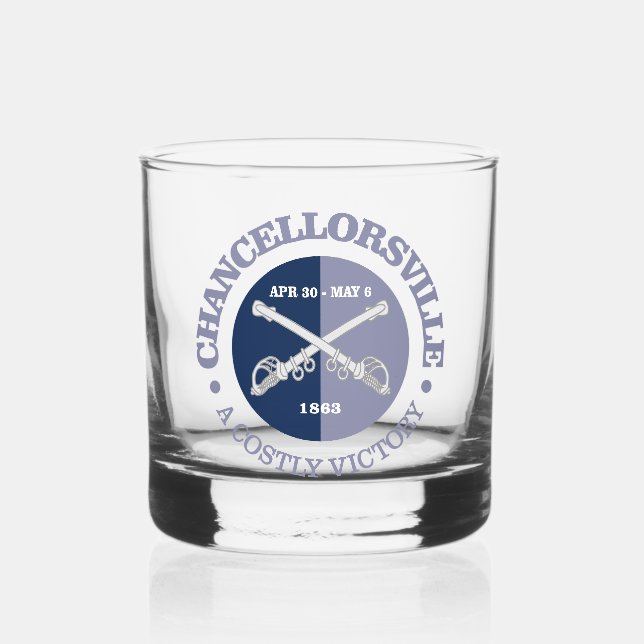 Chancellorsville (B&G) Whiskey Glass (Front)