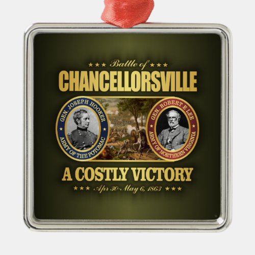 Chancellorsville FH2 Metal Ornament