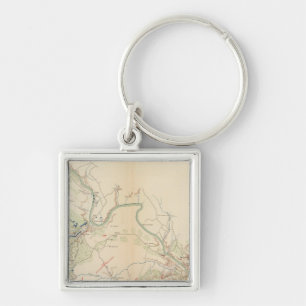 Chancellorsville, Salem Church, Fredericksburg Keychain