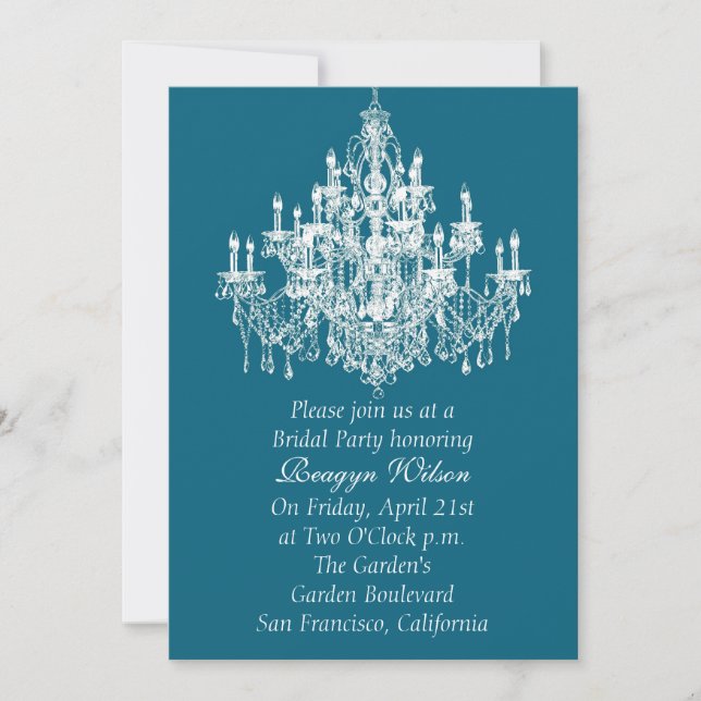 Chandee Amore' Invitation (Front)