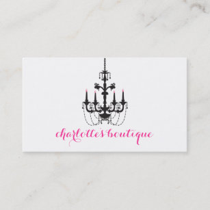 Chandelier Business Cards