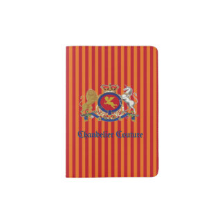 Chandelier Couture™ Brand / Cherub Logo - Passport Holder