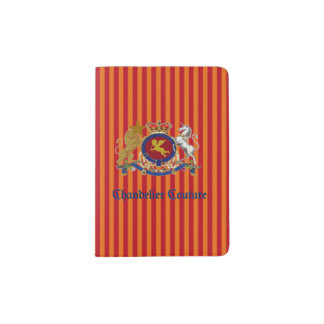 Chandelier Couture™ Brand / Cherub Logo - Passport Holder