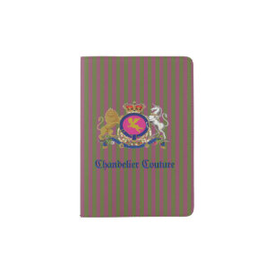 Chandelier Couture™ Brand / Cherub Logo - Passport Holder