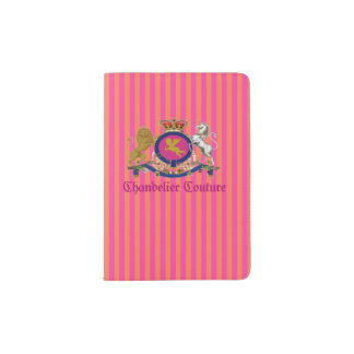 Chandelier Couture™ Brand / Cherub Logo - Passport Holder