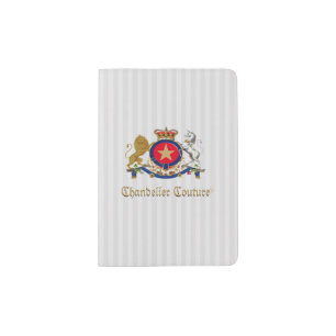 Chandelier Couture™ Brand Star Logo - Passport Holder