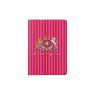 Chandelier Couture™ Brand Star Logo - Passport Holder