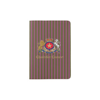 Chandelier Couture™ Brand Star Logo - Passport Holder