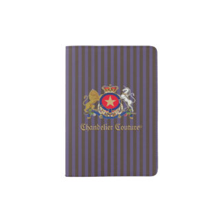 Chandelier Couture™ Brand Star Logo - Passport Holder