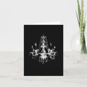 Chandelier Elegance ~ Card / Invitations