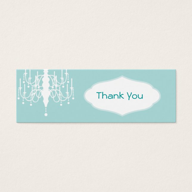 Chandelier Favor Tags (Front)