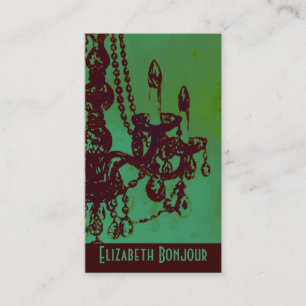 Chandelier Glamour ~ Business Card