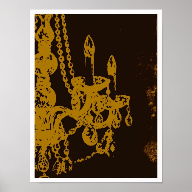 Chandelier Glamour ~ Print / Poster (Front)
