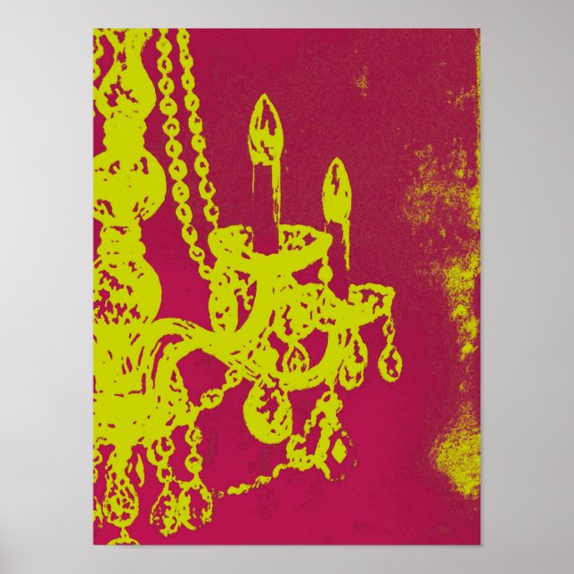 Chandelier Glamour ~ Print / Poster (Front)