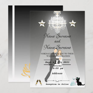 Chandelier Invitation