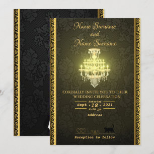 Chandelier Invitation