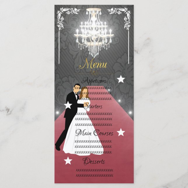 Chandelier Menu (Front)