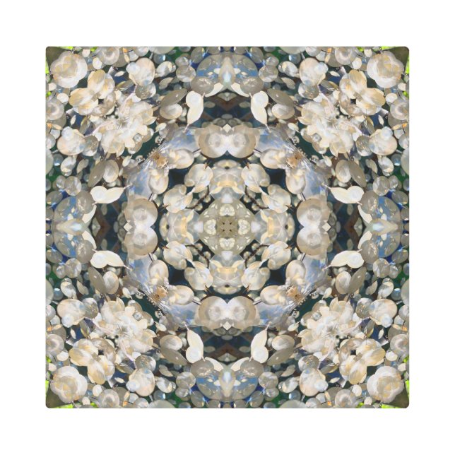 Chandelier Metal Print (Front)