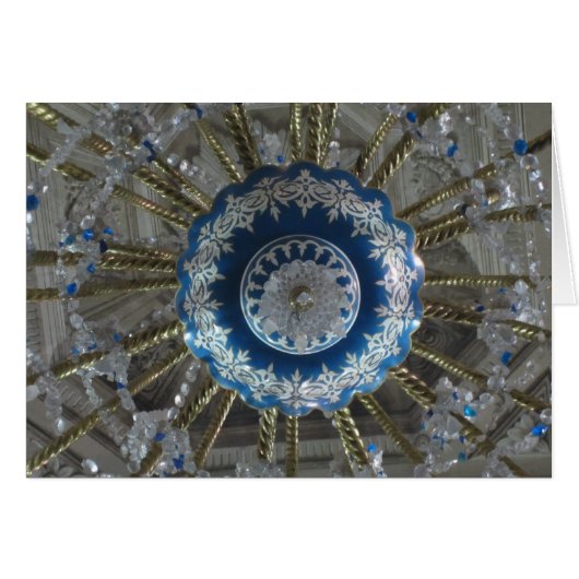 chandelier ornate cards (Front Horizontal)
