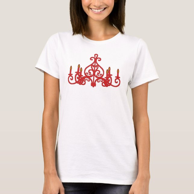 Chandelier Red - Tshirt (Front)