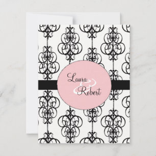Chandelier Wedding Invitations - 4.25" x 5.5"