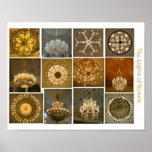 Chandeliers Poster