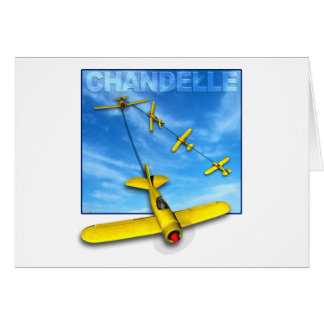 Chandelle Aerobatic maneuver with Airplane Cards