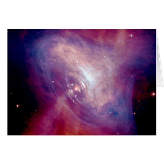 Chandra Crab Nebula NASA Space Cards (Front Horizontal)