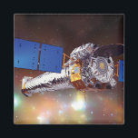 Chandra X-ray Observatory Magnet<br><div class="desc">NASA’s Chandra X-ray Observatory is a specialized telescope that looks at the Universe through X-rays rather that visible light. These X-rays are produced when matter is heated to millions of degrees, such as in high magnetic fields, extreme gravity fields or cosmic explosions. Chandra was launched by the Space Shuttle Columbia...</div>