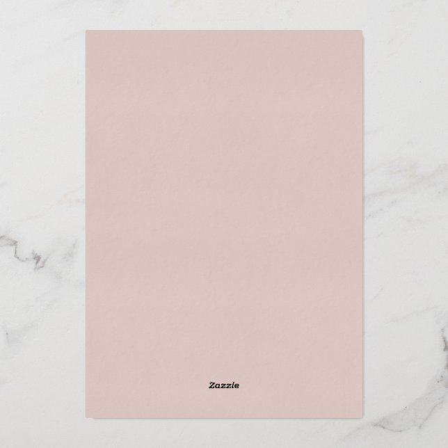 Chanel-inspired luxury Foil Invitation | Zazzle