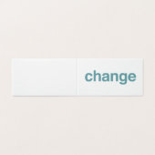 Change (Outside Unfolded)