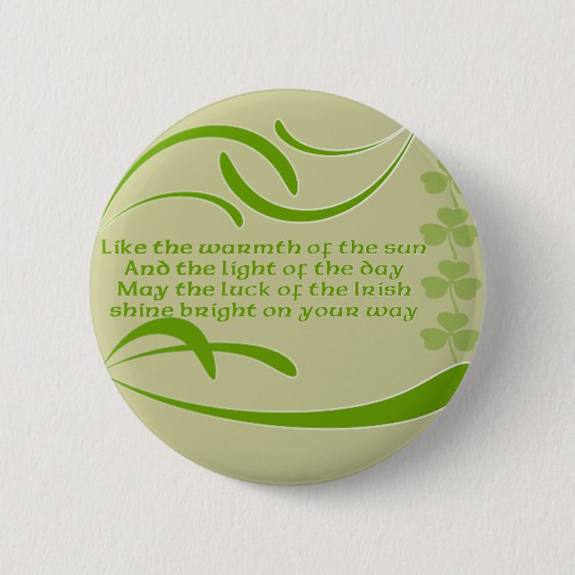 Change background color-Irish Blessing Button (Front)