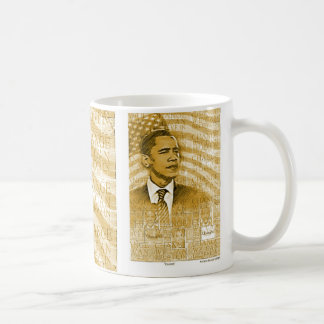 "Change" Barack Obama Gold Mug