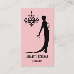 CHANGE COLOR Moi Fashion Plate ~ Business Card