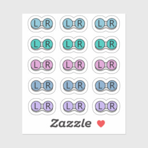 Change Contact Lens Reminder Functional Planner Sticker