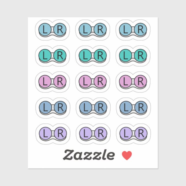 Change Contact Lens Reminder Functional Planner Sticker (Sheet)