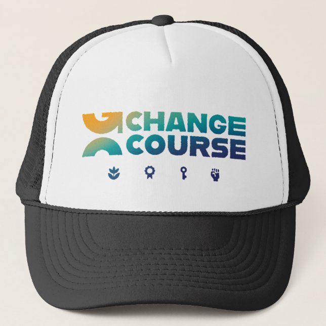 Change Course Trucker Hat (Front)