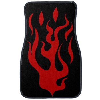 Change Flame Color To Match Car - Use "customize" Car Floor Mat by MuscleCarTees at Zazzle