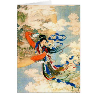 Chang'e Flying to the Moon Cards