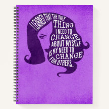 Change for Others Self Love Journaling Notebook